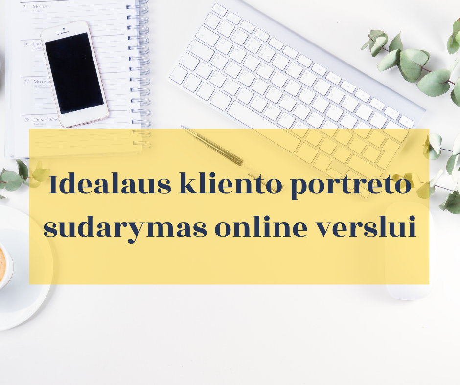 idealaus kliento portreto sudarymas