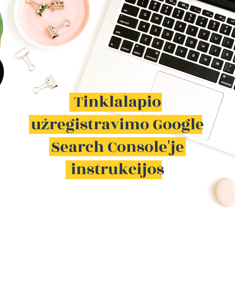 search console prisijungimas